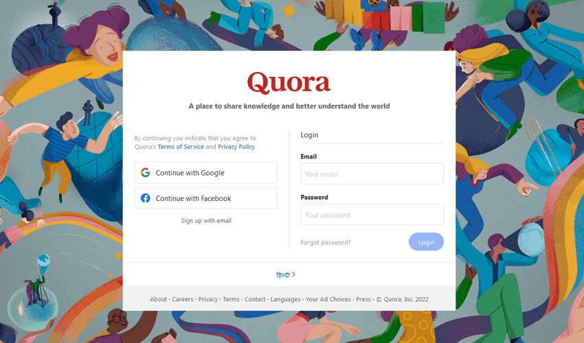 Quora - Social Questions Answers Website