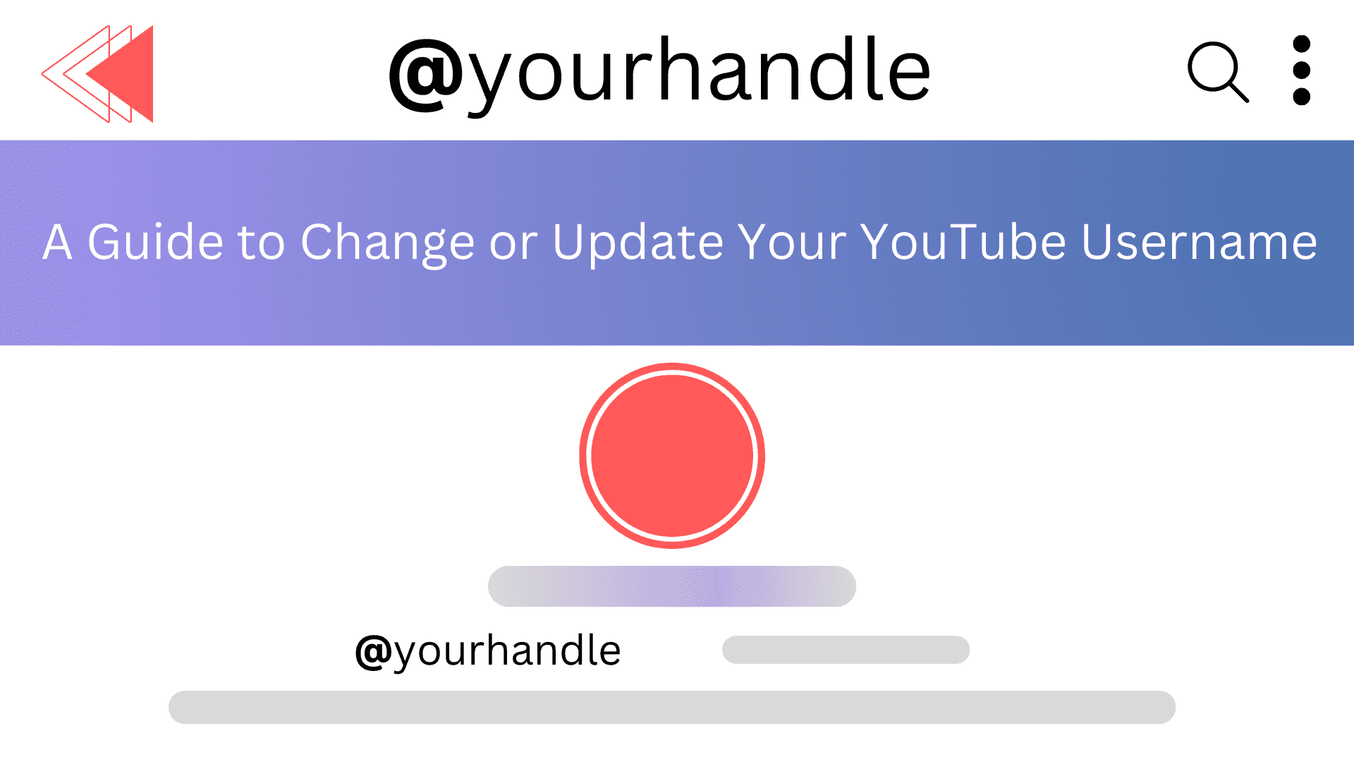 How to Change a YouTube Channel Name