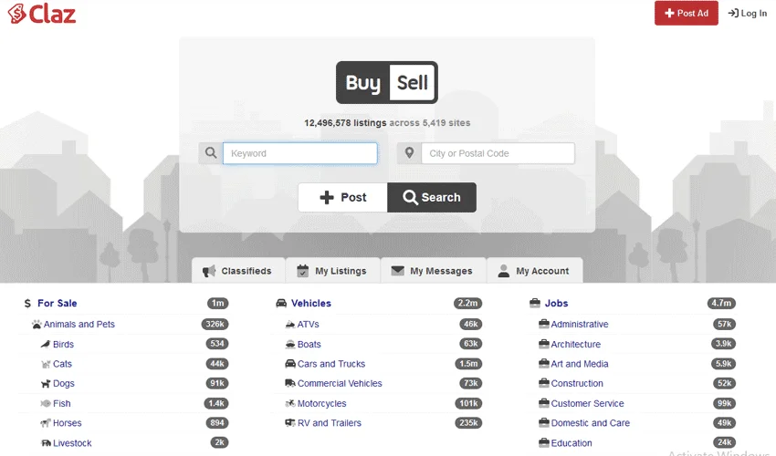 post free classified ads in usa