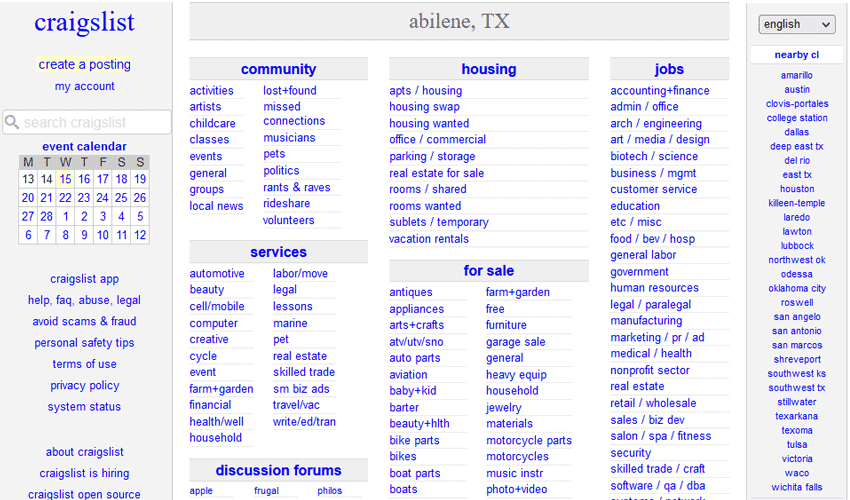 classified submission sites in usa