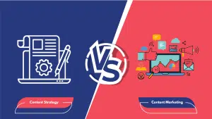 content strategy vs content marketing