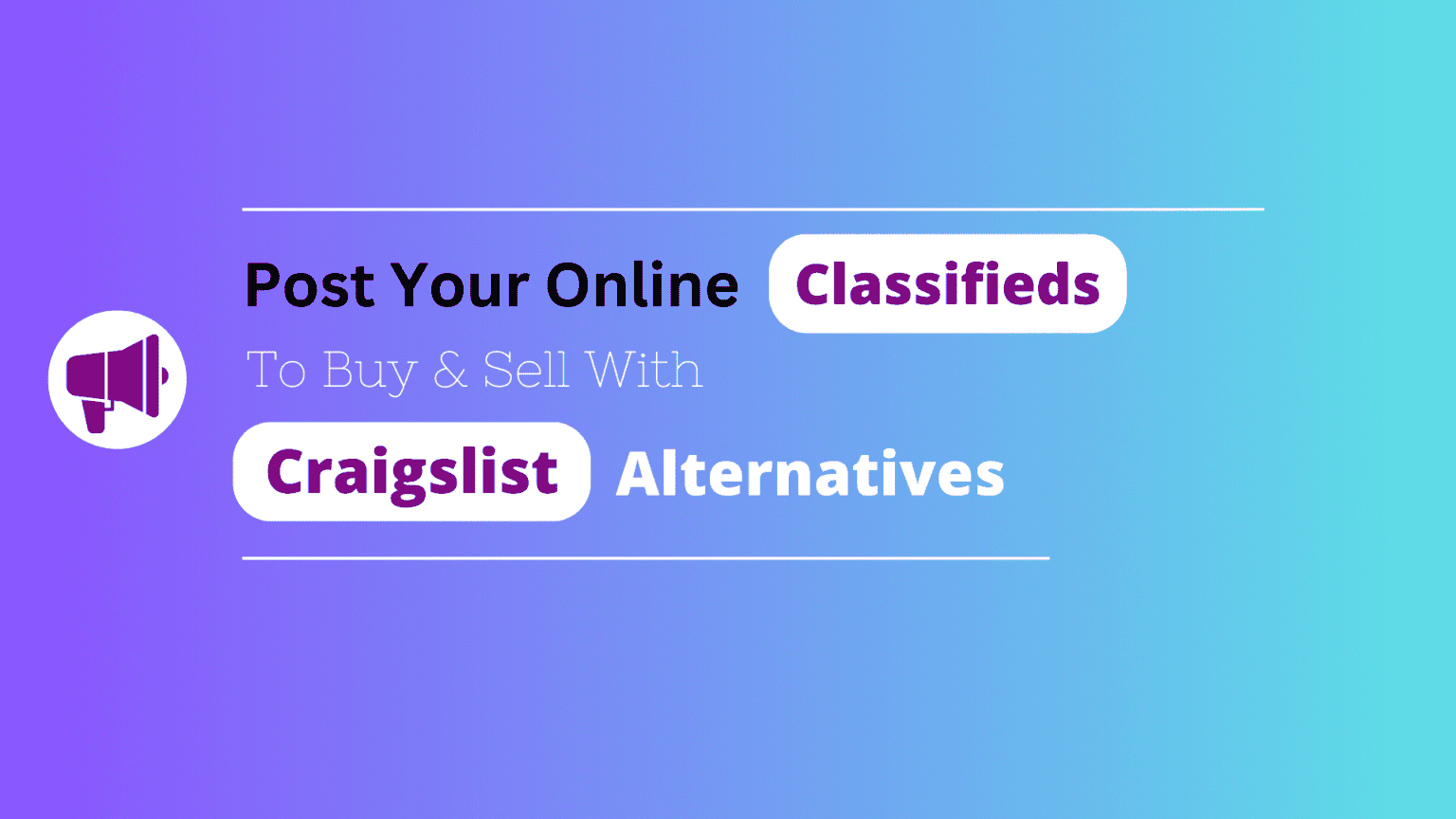 Top 50+ Craigslist Alternatives Websites List 2025