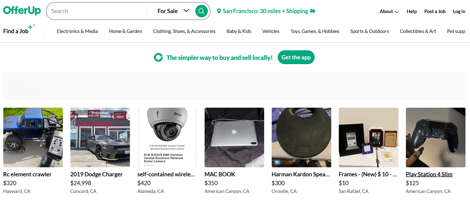 OfferUp Similar Sites Like Craigslist