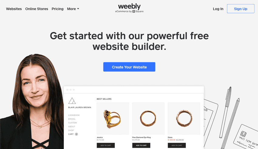 Weebly - Build a Free Web 2.0 Page or Website