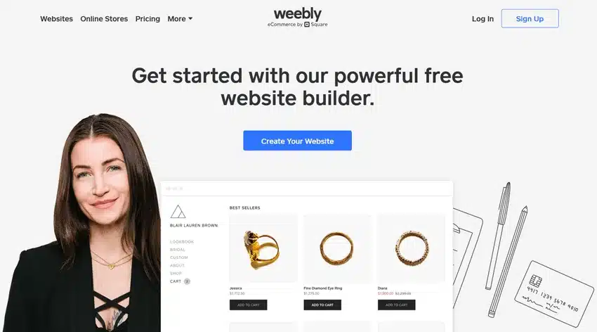 Weebly - Build a Free Web 2.0 Page or Website