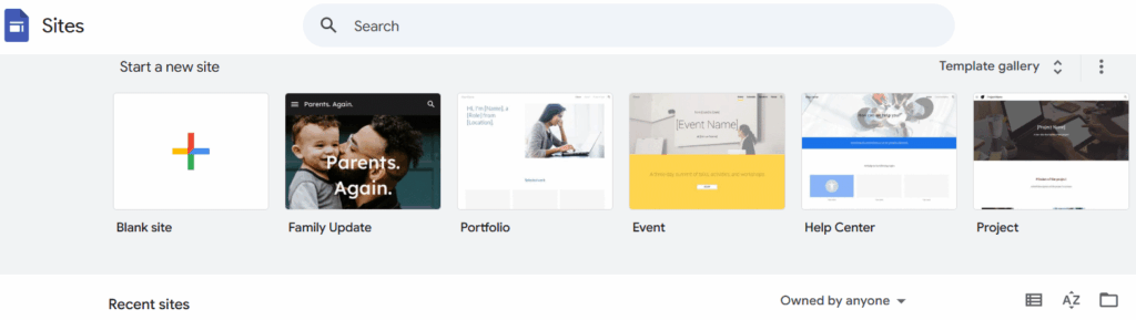 Google Sites