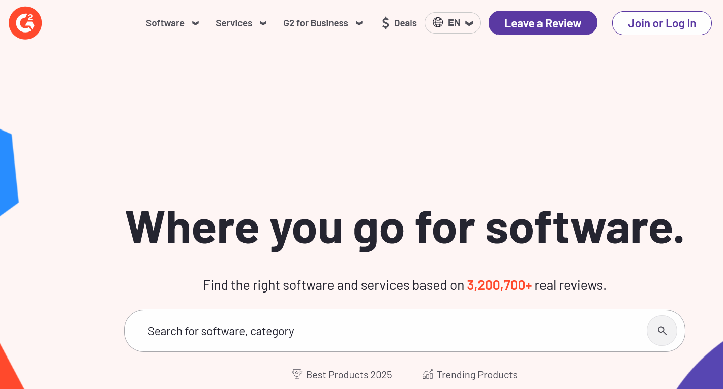 G2 - Business Software Review Platform