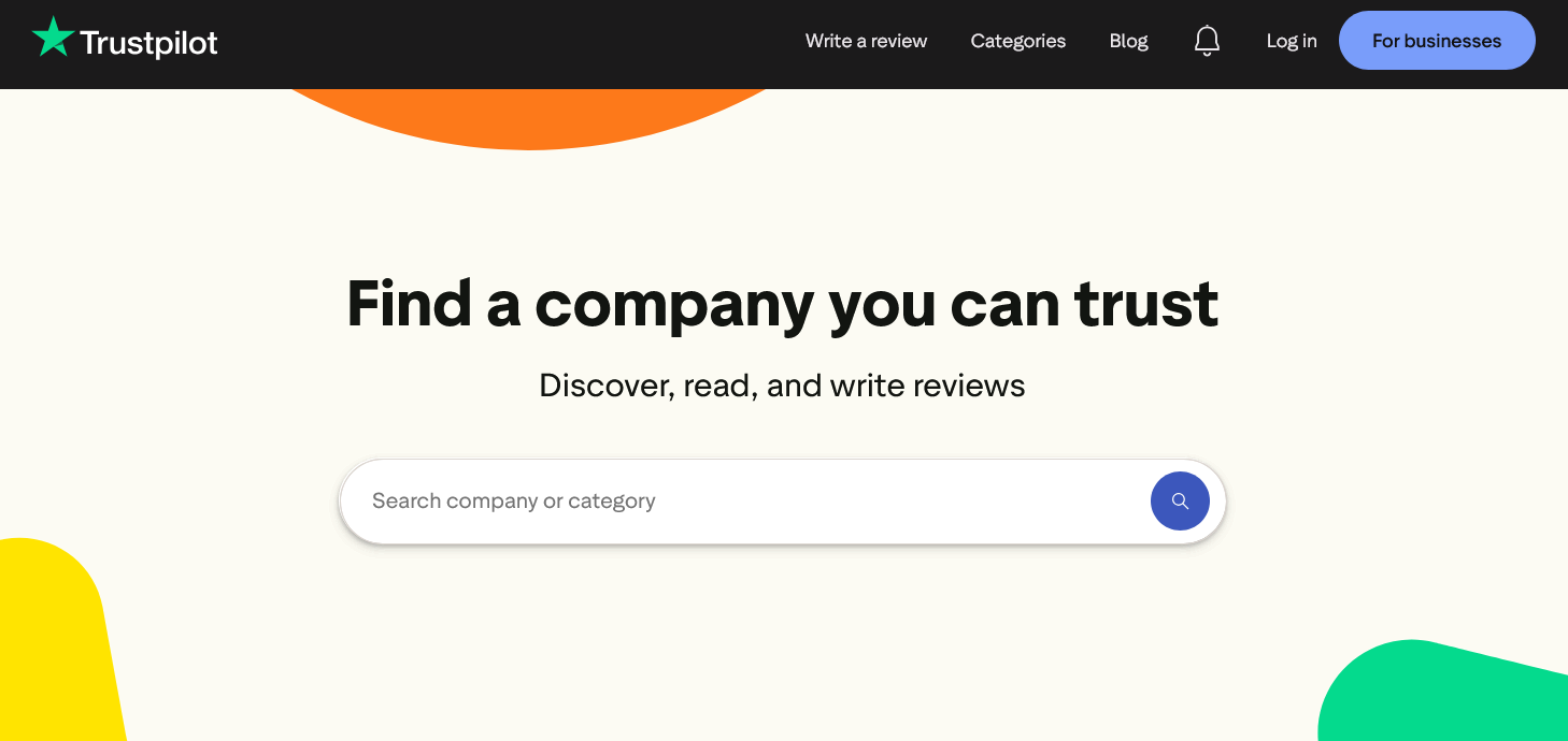 Trustpilot - Review Platform for Customers